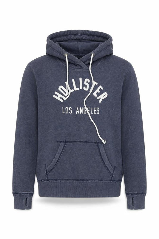Hollister Men's Blue XS Pullover Hoodie