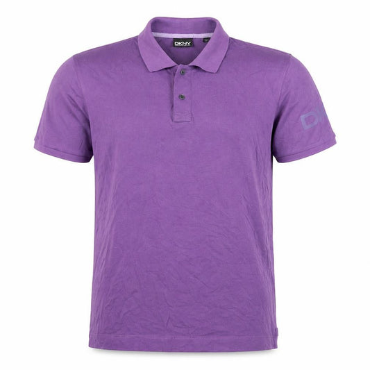 DKNY Men's Purple XL Polo Shirt - Stylish & Comfortable