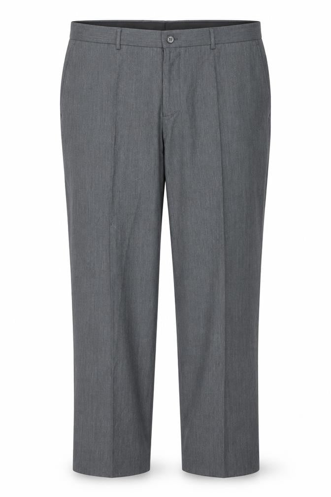 BHS Men's Grey Trousers, 38S, Business Style