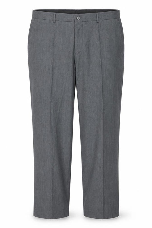 BHS Men's Grey Trousers, 38S, Business Style