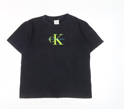 Calvin Womens Klein Black T-Shirt, , Size L
