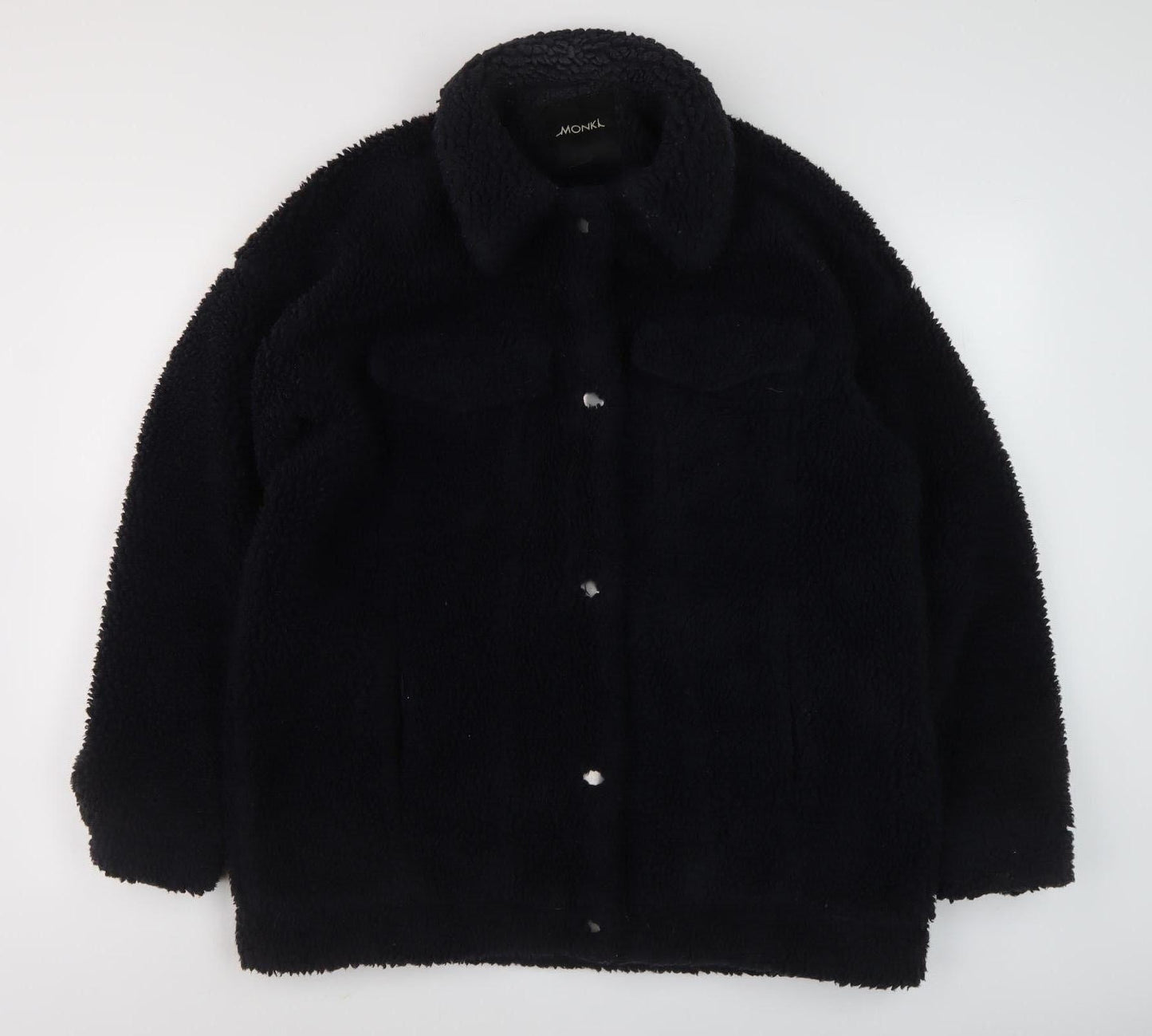 Monki Unisex Black Medium Basic Jacket