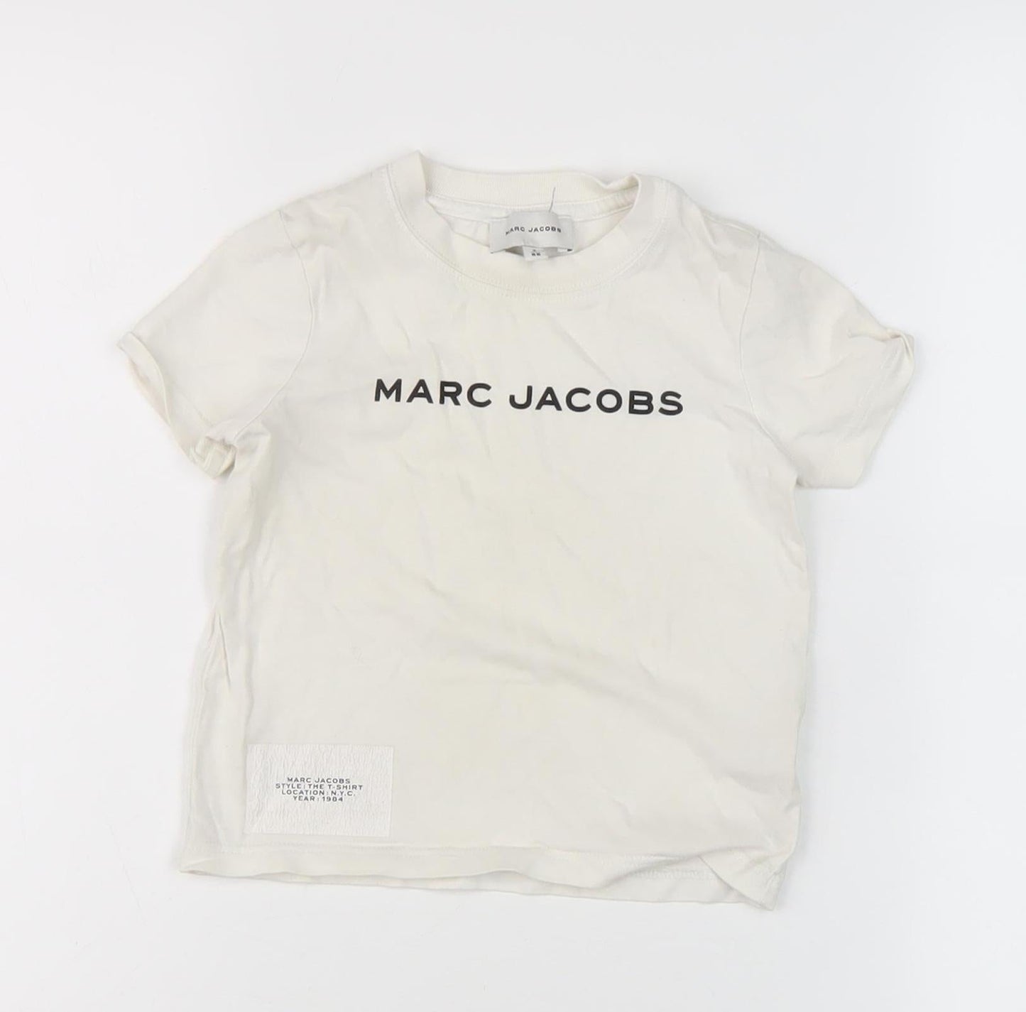 Marc Jacobs White Boys' T-Shirt 2 Years - Casual Cotton Logo