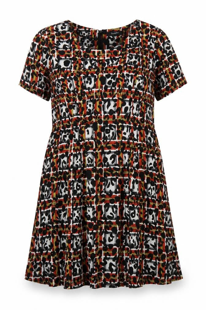 Simply Be Women Multicoloured A-Line Dress Size 16