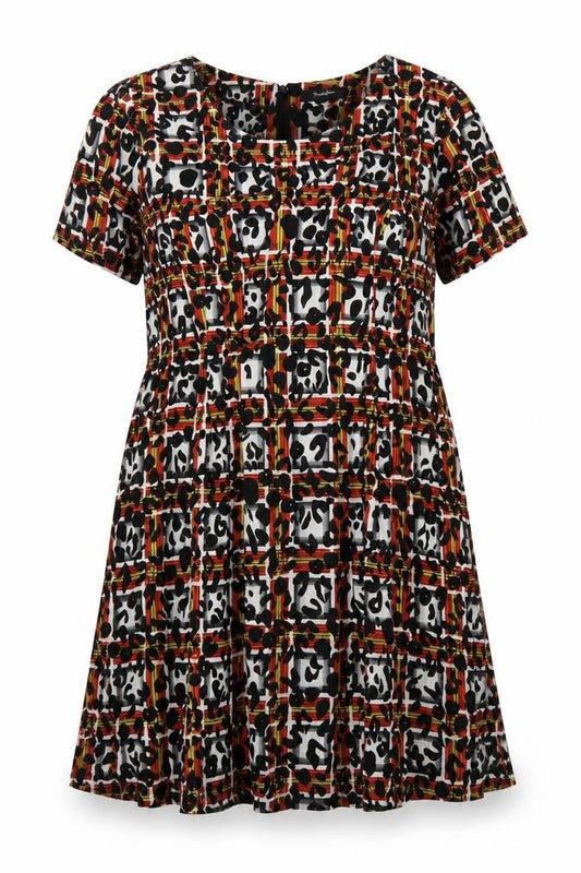 Simply Be Women Multicoloured A-Line Dress Size 16