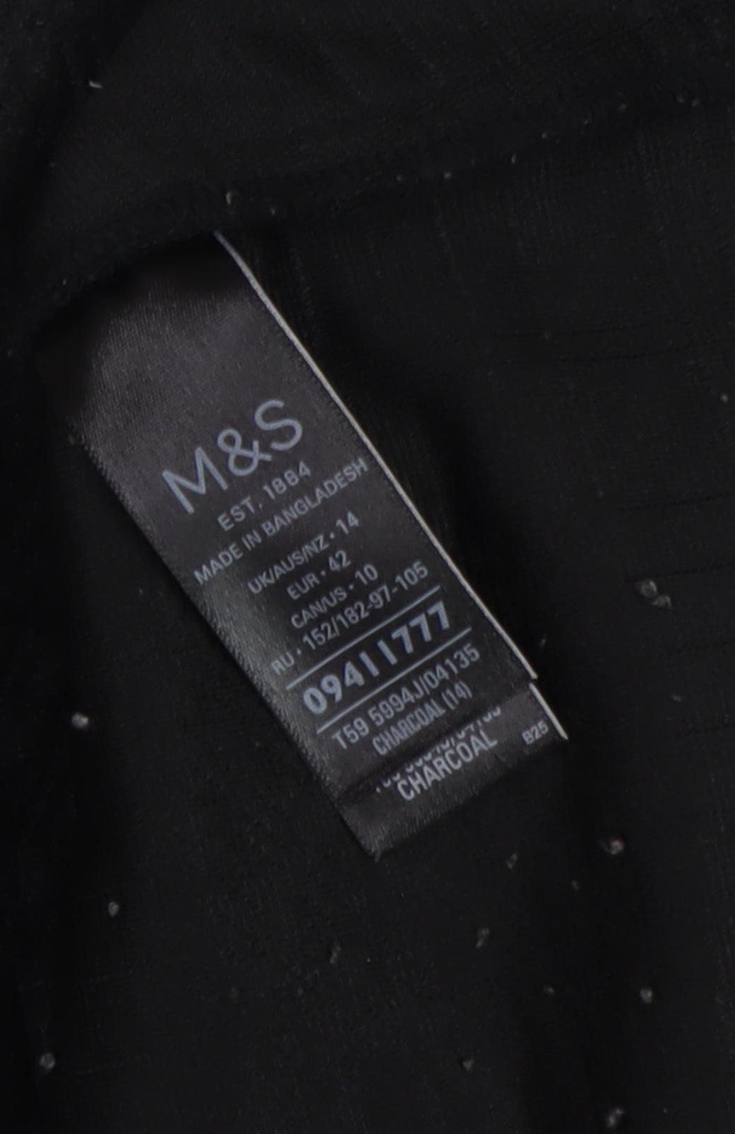 Marks and Spencer Women's Black Zip Jacket