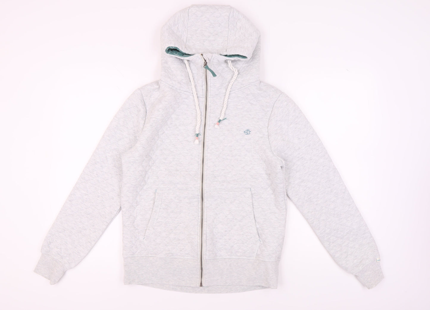 Brakeburn Women's Grey Full Zip Hoodie Size 12