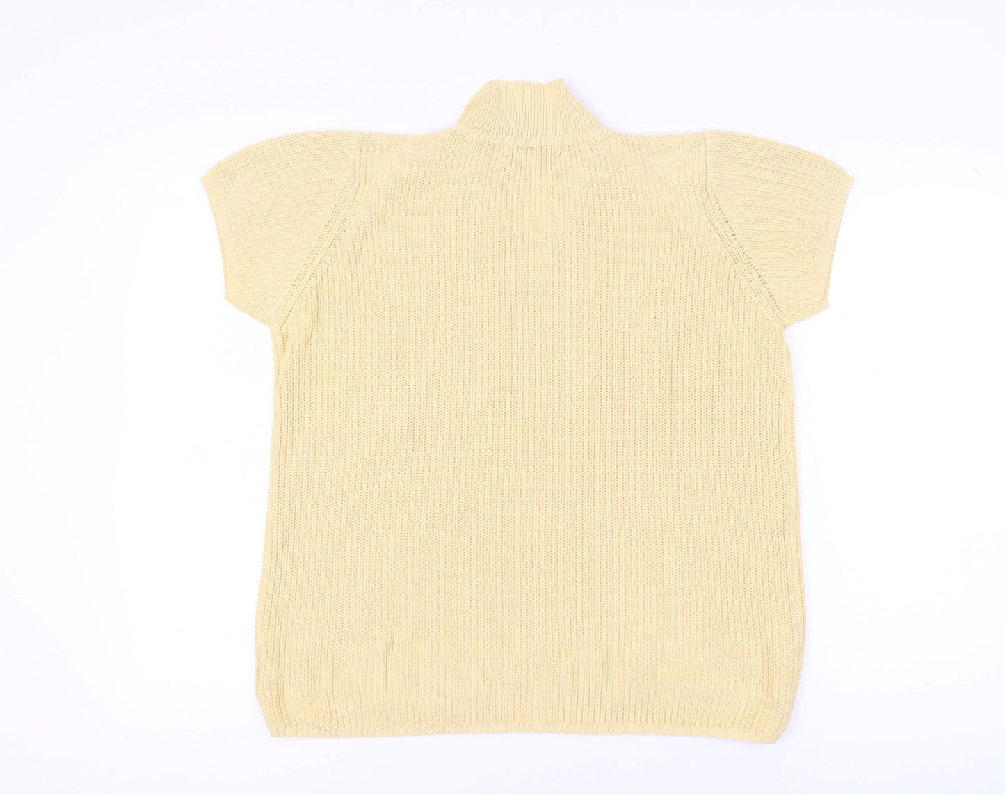 Holmewood Women's Beige Collared Knit Jumper S