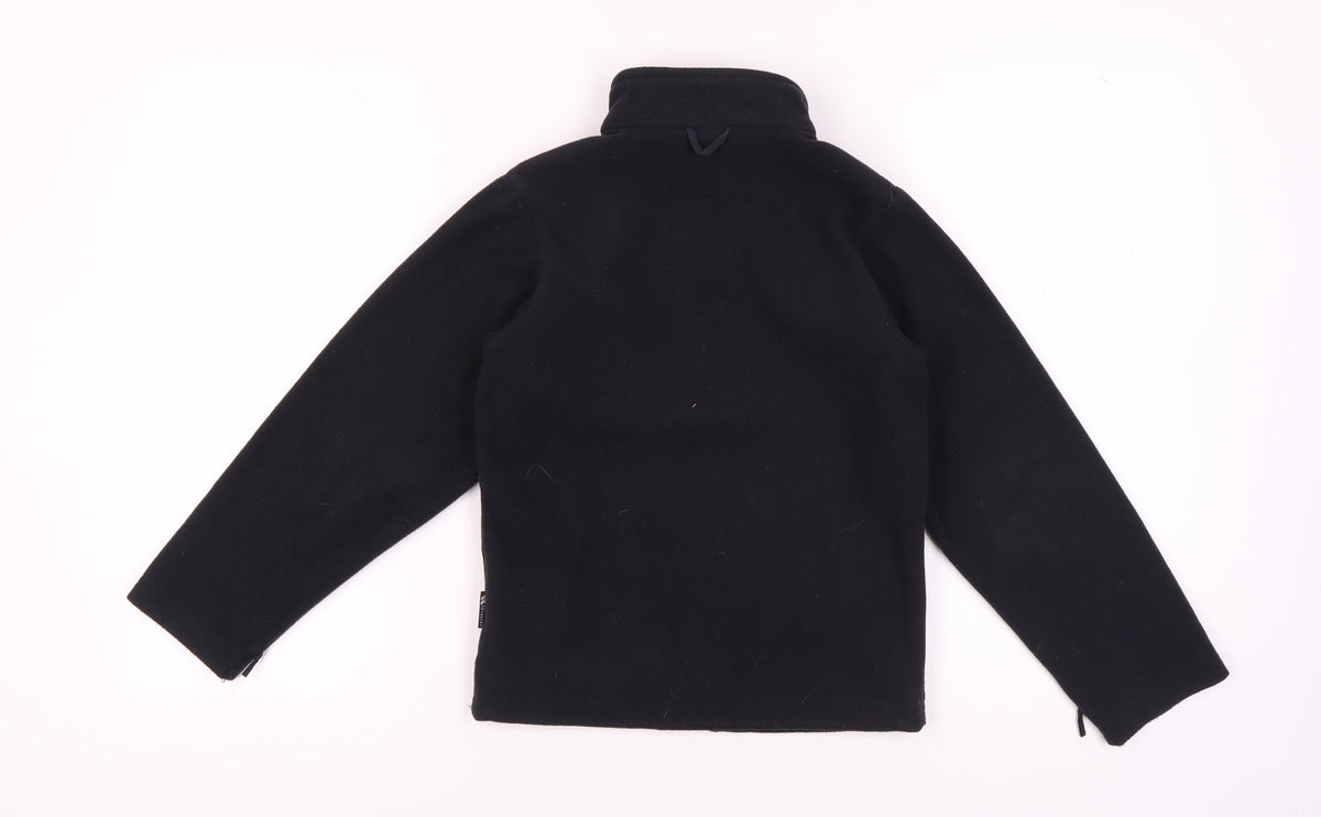 Trespass Boys Black Basic Jacket, Size 9-10, Full Zip
