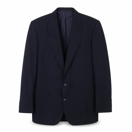 Bäumler Men's Black Single Breasted Polyester Blend Suit Jacket Size 42