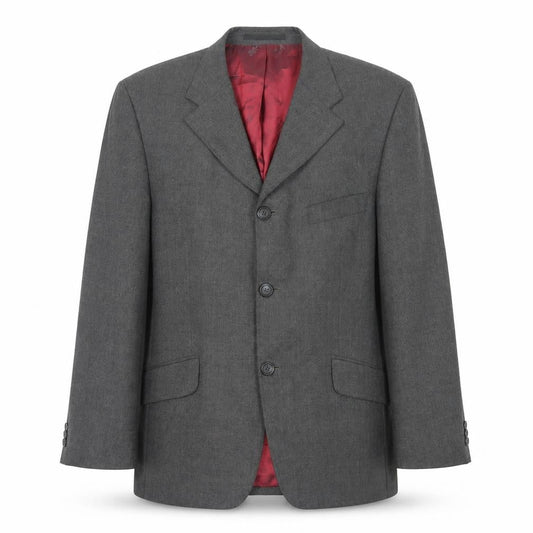 Jeff Banks Men's Grey Wool Blazer, Size 40S
