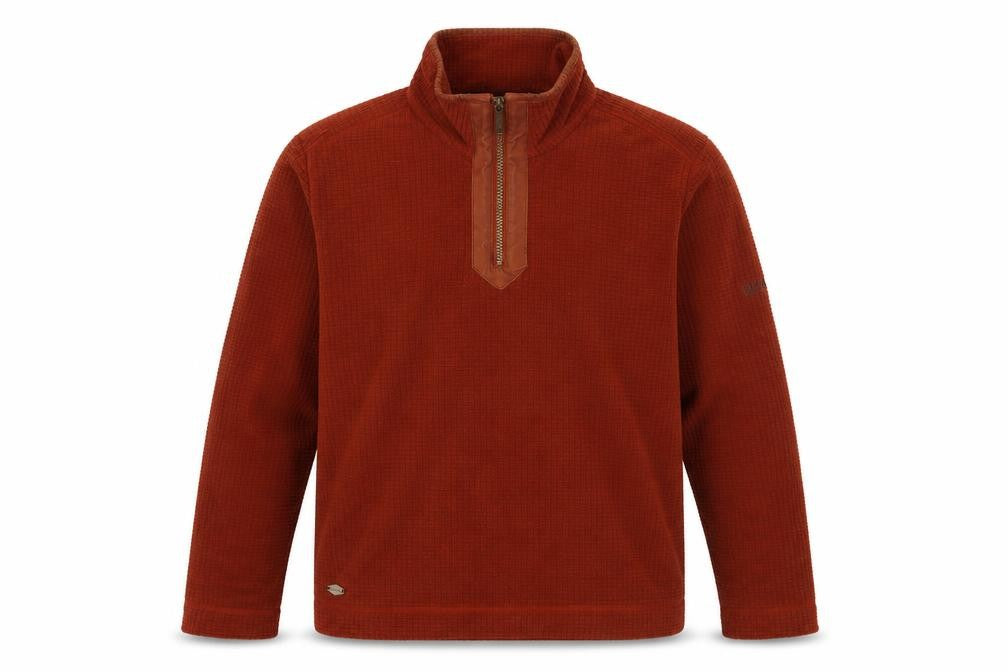 Regatta Men's Brown 1/2 Zip Sweatshirt, Size S, Excellent