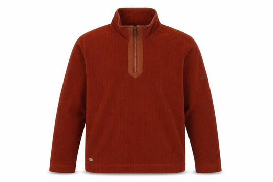 Regatta Men's Brown 1/2 Zip Sweatshirt, Size S, Excellent