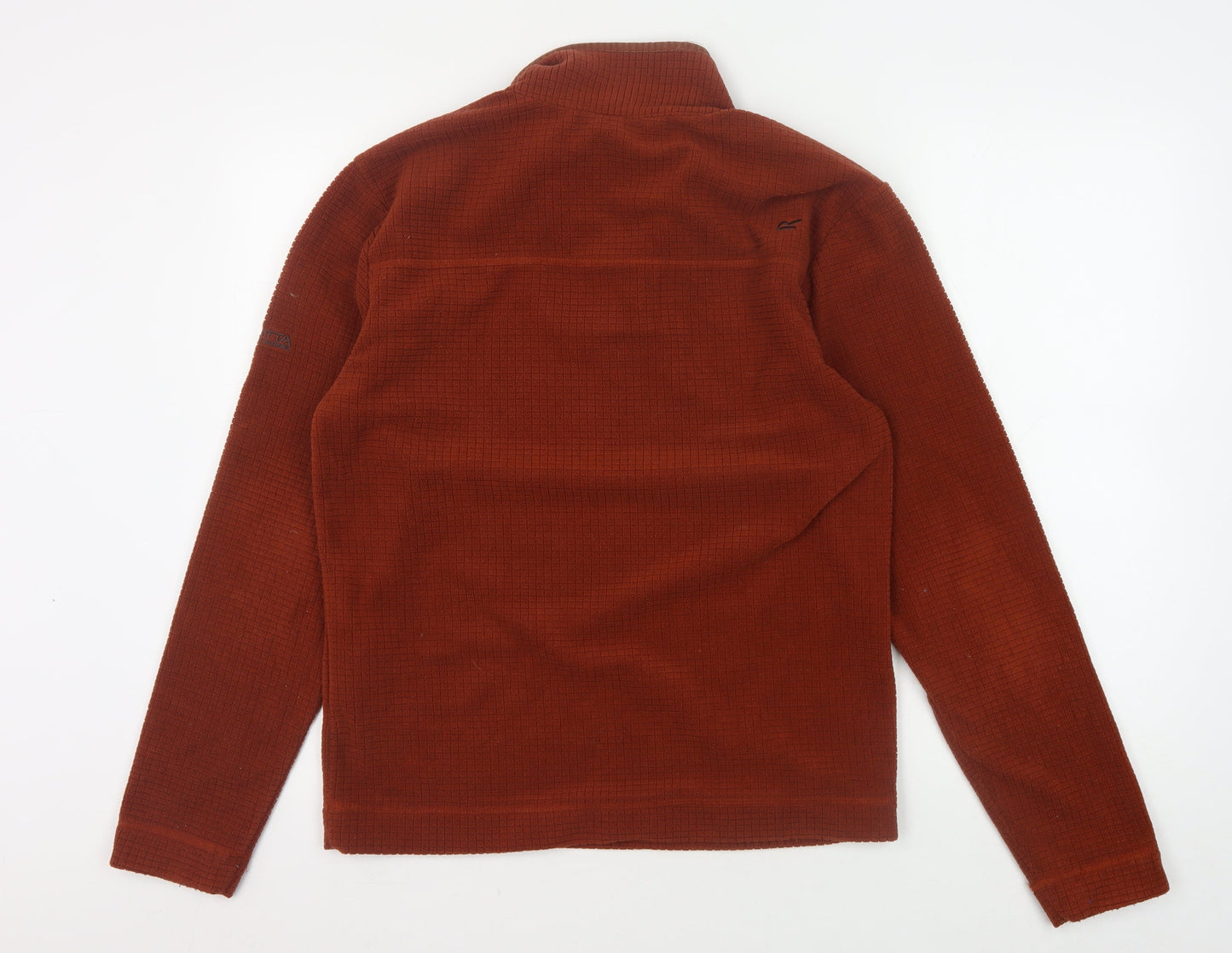 Regatta Men's Brown 1/2 Zip Sweatshirt, Size S, Excellent