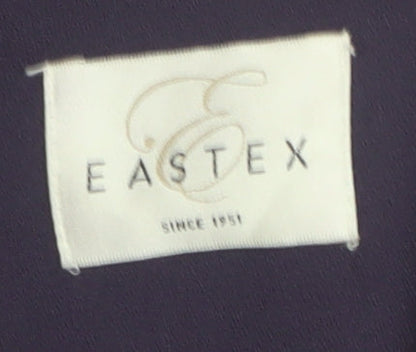 Eastex Women's Purple Suit Jacket, Size 18, Shawl Lapel
