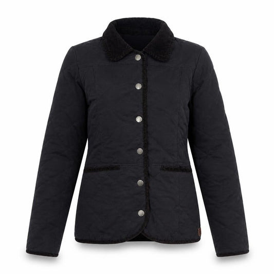 FatFace Women's Black Quilted Jacket Size 6 Casual