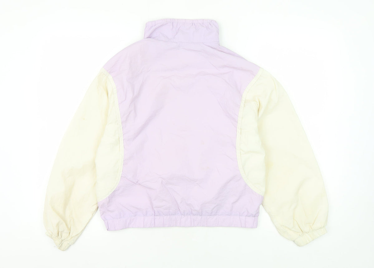 Zara Women's Multicoloured Track Jacket Size 10