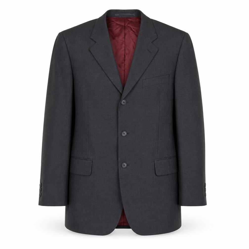 Brook Taverner Grey Men's Blazer, Size 40, Regular Fit