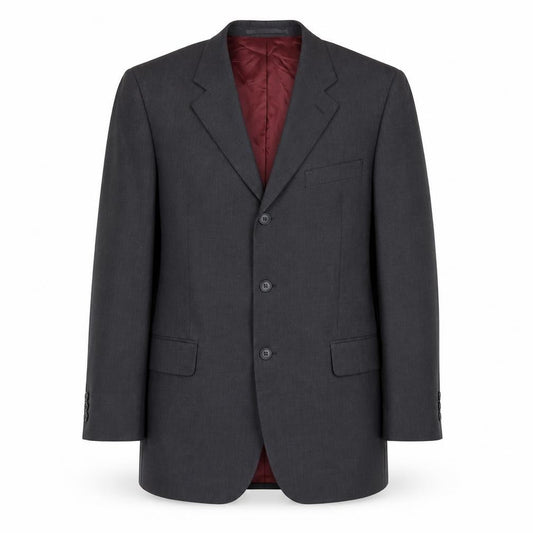Brook Taverner Grey Men's Blazer, Size 40, Regular Fit