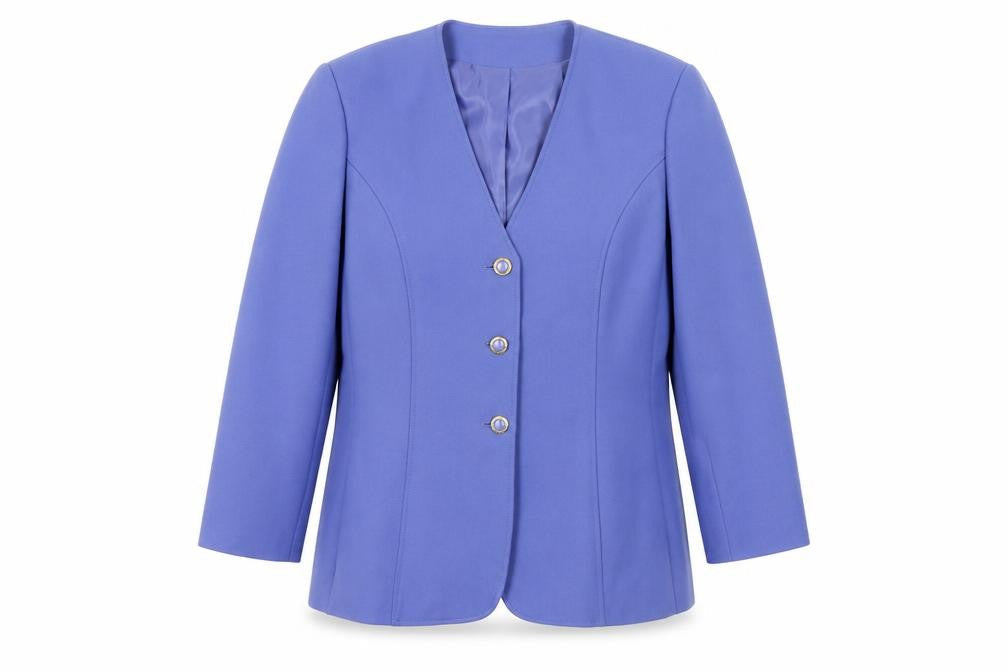 Eastex Women's Blue Suit Jacket Size 12
