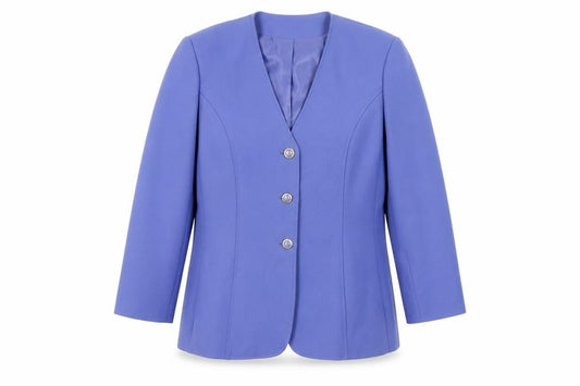 Eastex Women's Blue Suit Jacket Size 12
