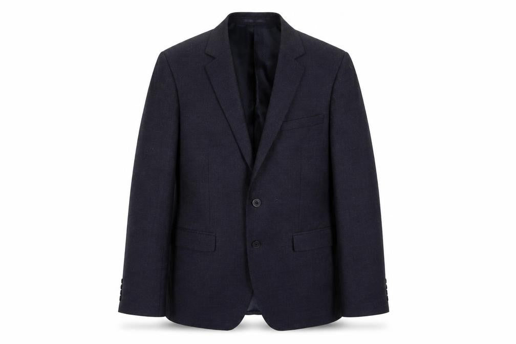 Jaeger Men's Blue Slim Fit Suit Jacket 42R