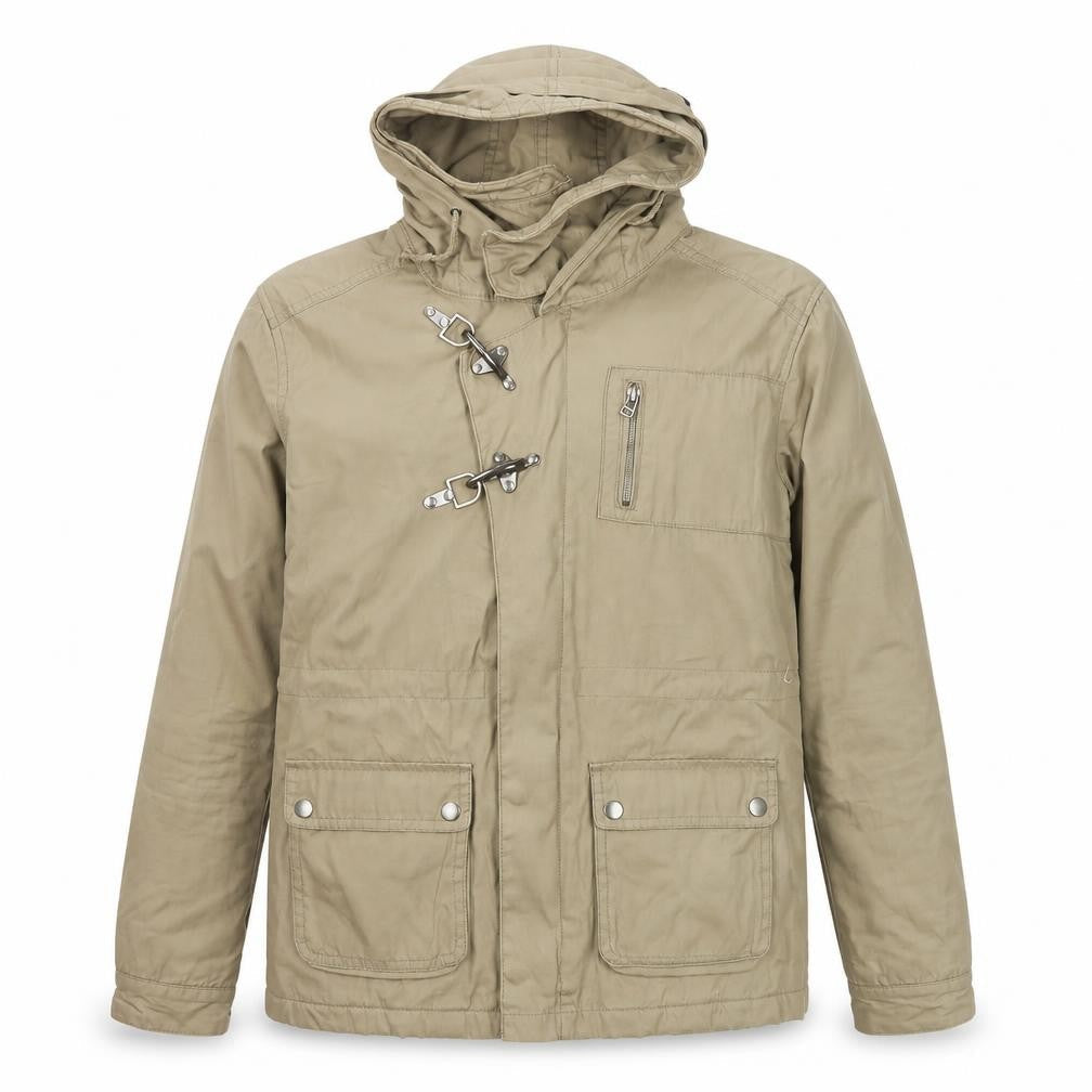 La Redoute Men's Beige Hooded Anorak Jacket M