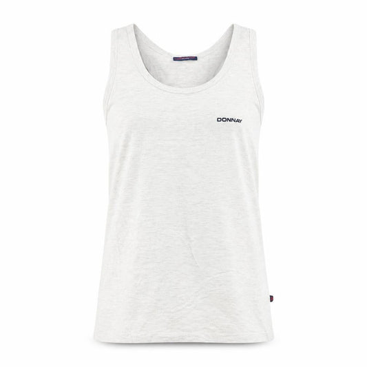 Donnay Womens White Tank Top M Scoop Neck Activewear