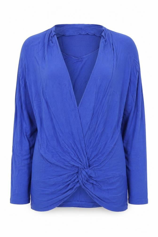 Mamas & Papas Blue Long Sleeve Top - Size 14