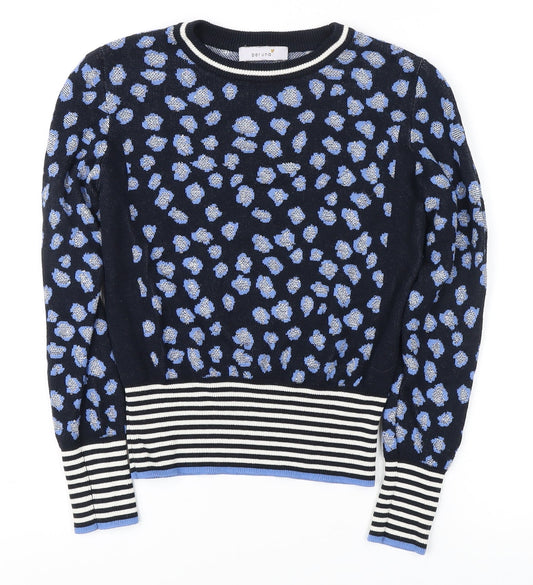 Marks and Spencer Women's Blue Pullover Jumper Size 8