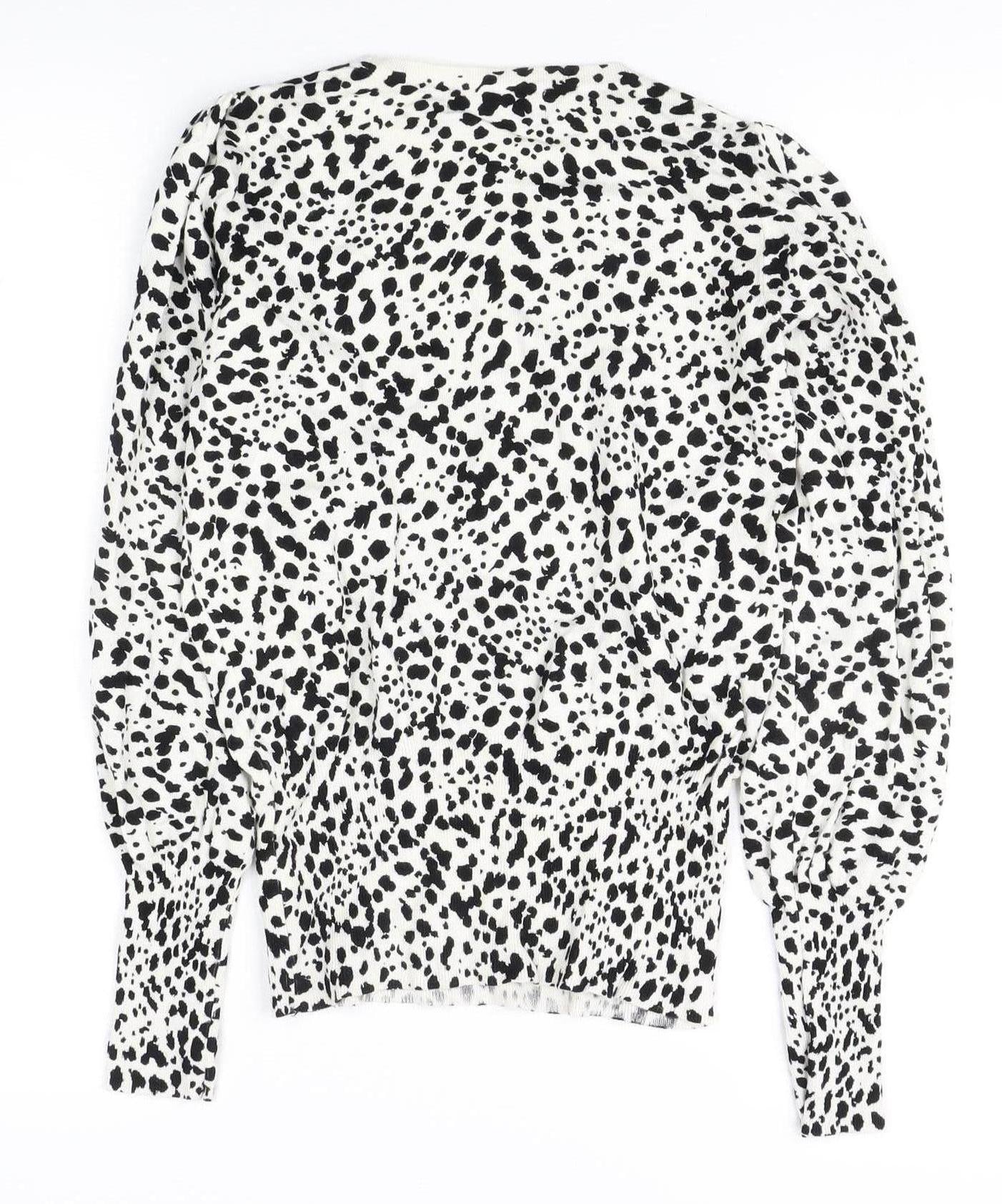 Marks & Spencer Women's Black Animal Print Jumper