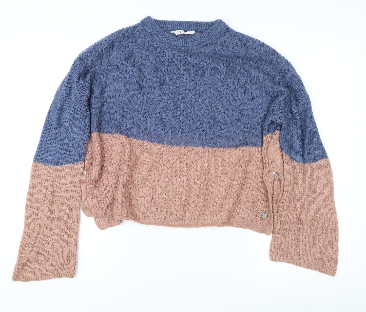 Nine by Savannah Miller Women's Blue Pullover Jumper, Size 10