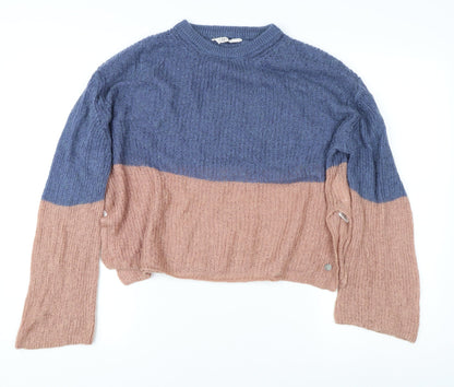 Additional front view of Nine by Savannah Miller Women's Blue jumper, size 10