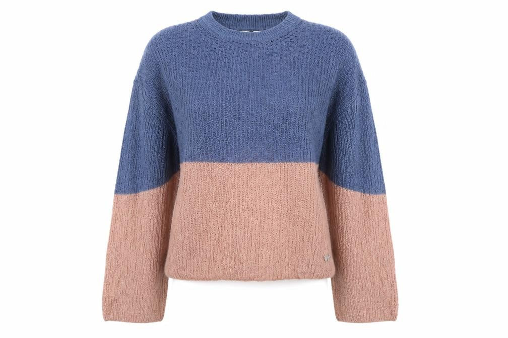 Nine by Savannah Miller Women's Blue Pullover Jumper, Size 10