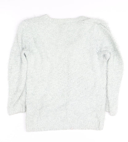 Warehouse Women's Ivory Pullover Jumper Size 8