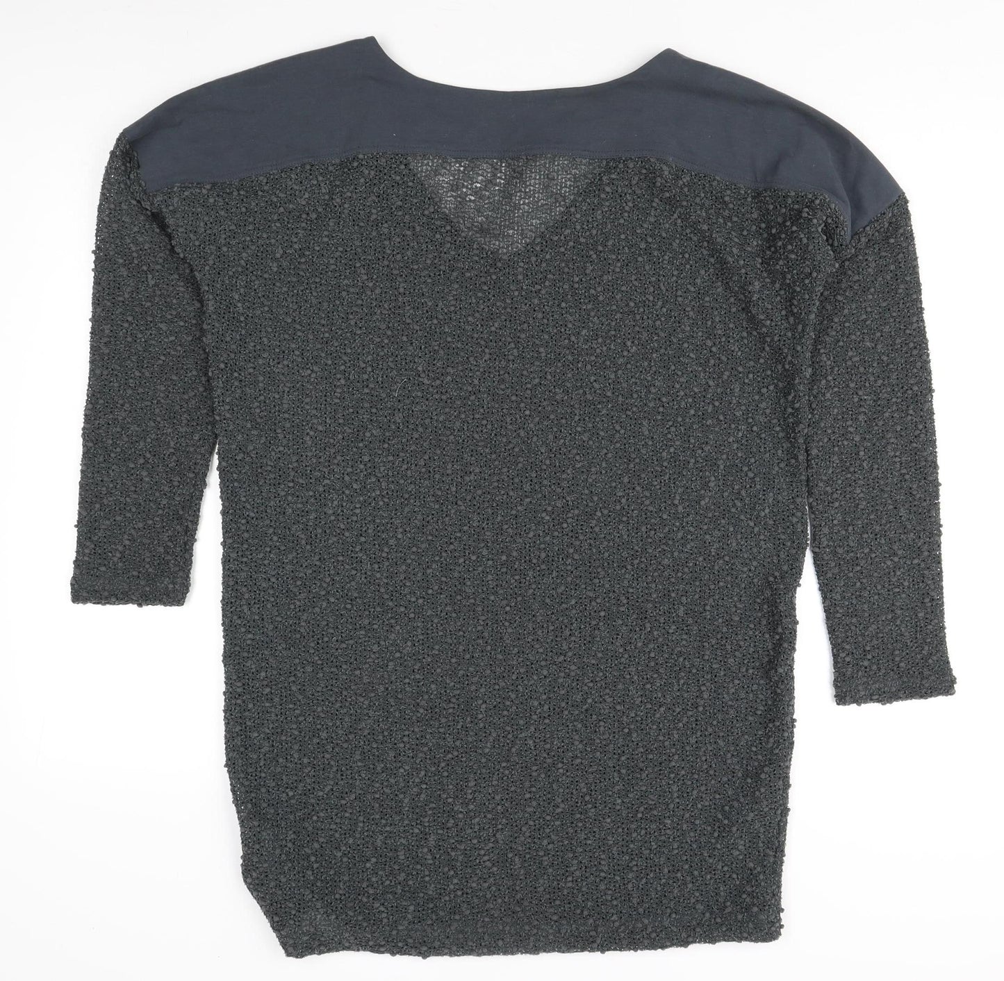 Sandwich Grey V-Neck Pullover Jumper, Women's Size S