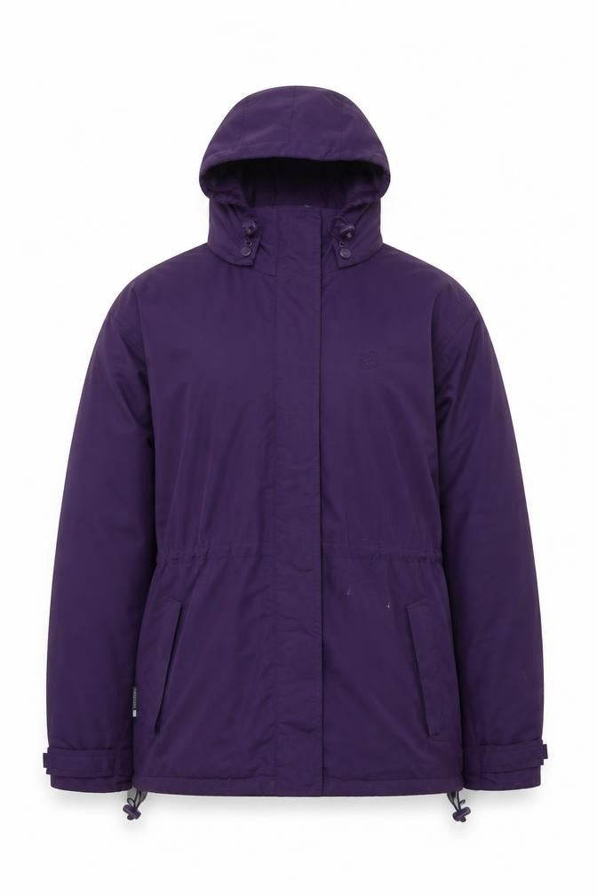 Mountain Essentials Women's Purple Hooded Jacket Size 16