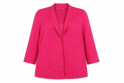Windsmoor Women's Pink Blazer Size 14 Modal Polyester
