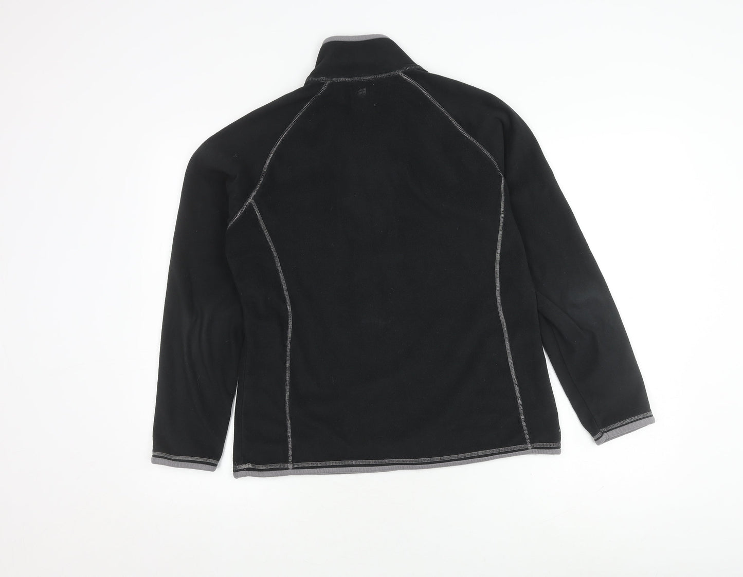 Mountain Warehouse Women's Black Fleece Hoodie Size 14