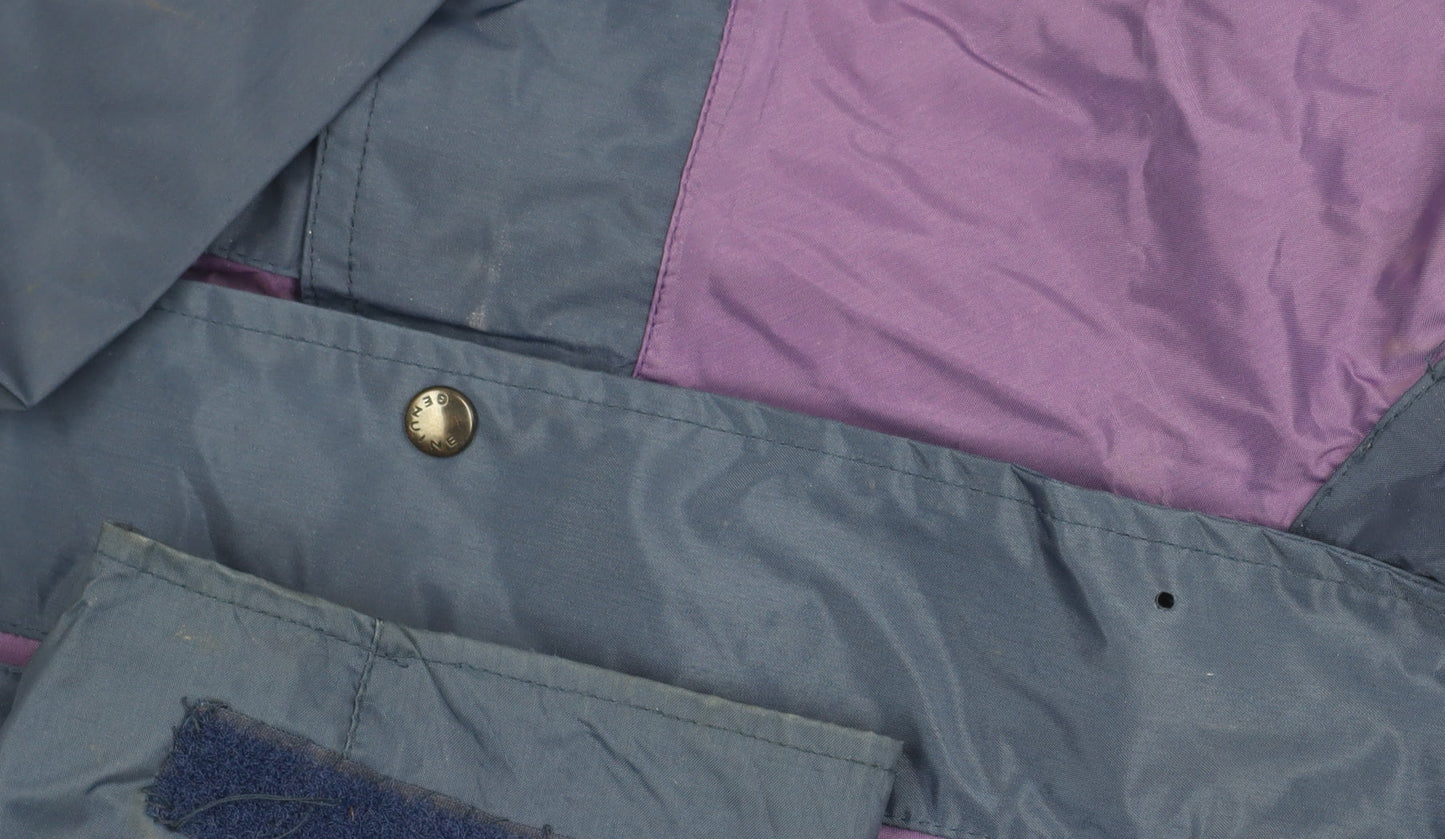 Outdoor Wear Men's Multicoloured Medium Hooded Raincoat