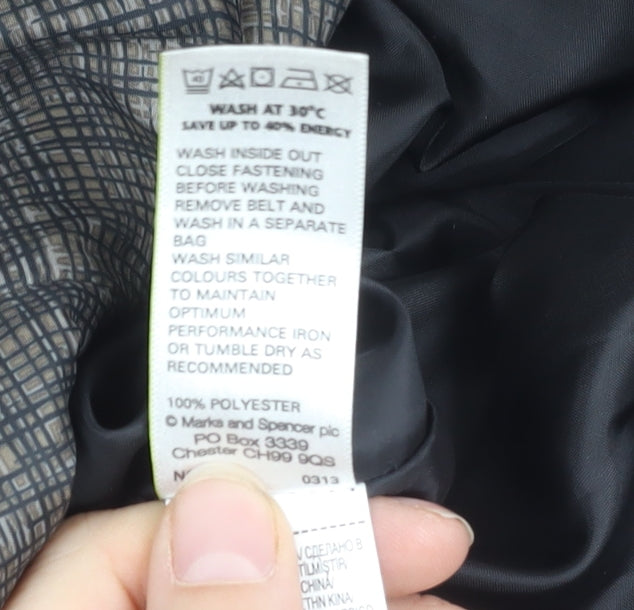 Marks and Spencer Women's Grey M Puffer Jacket