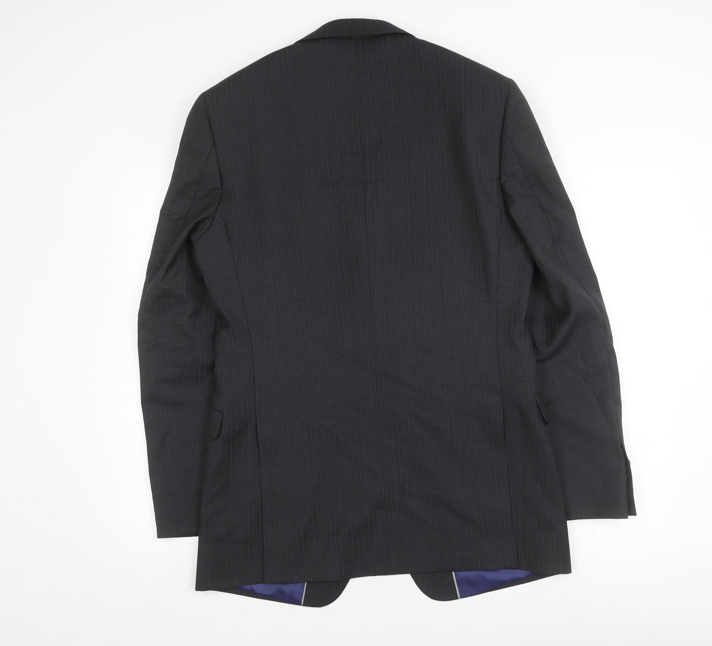 Marks and Spencer Men's Grey Blazer 38 Long Formal