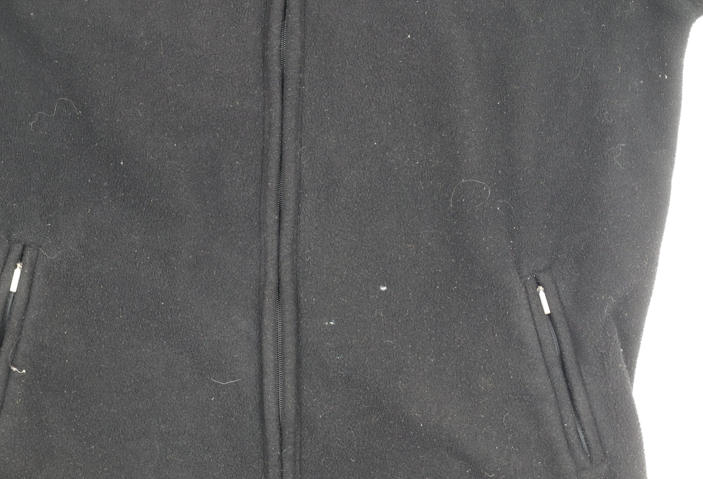 Bonmarché Unisex Adults Black Fleece Zip Jacket L