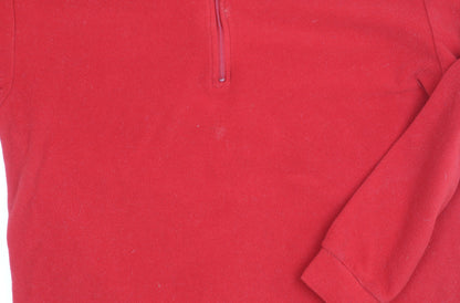 Spyder Men’s Red Fleece Pullover Sweatshirt M