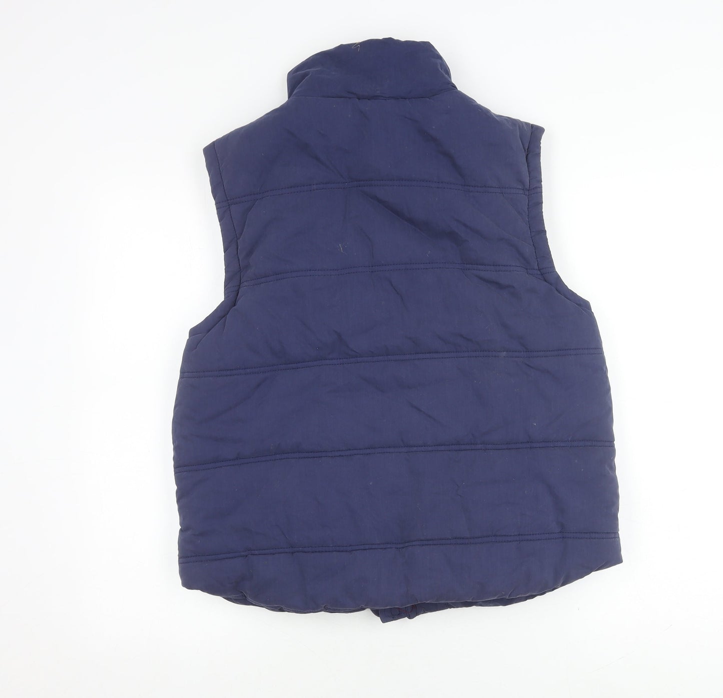Urban Beach Men's Blue Puffer Waistcoat Size M - Casual