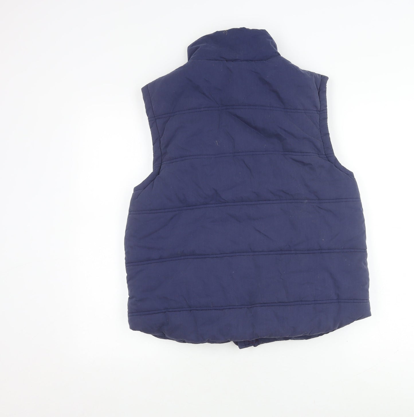 Urban Beach Men's Blue Puffer Waistcoat Size M - Casual