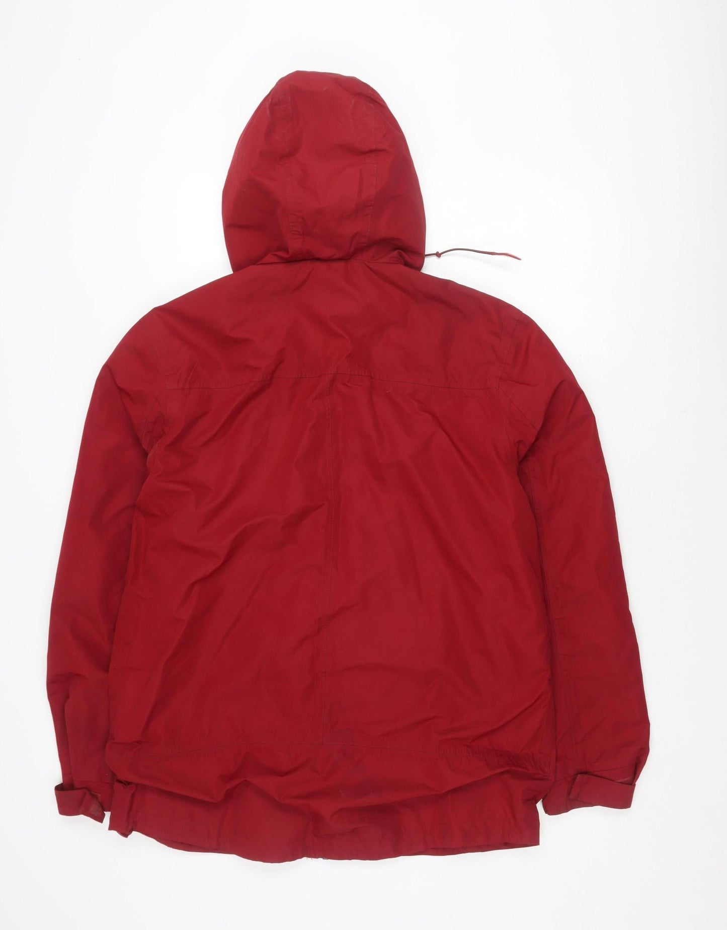 Cotton Traders Men's Red Hooded Jacket M
