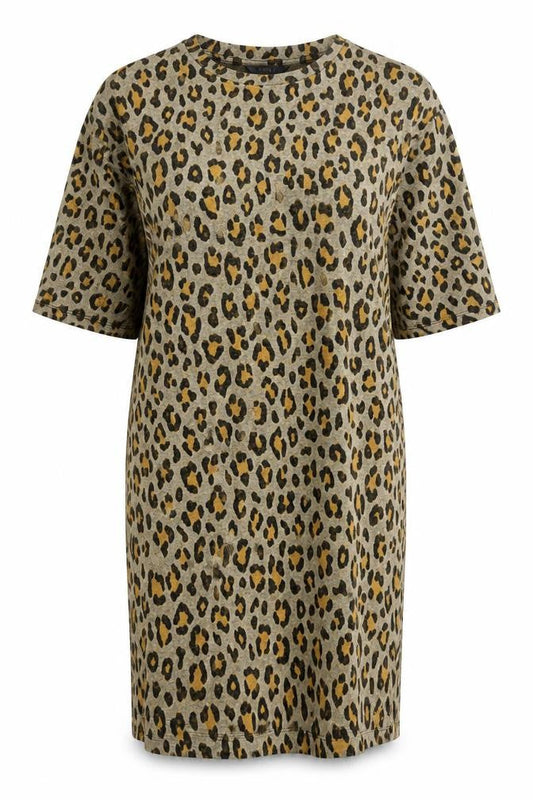 Principles Women's Animal Print Knit Dress Size 14 Multicoloured