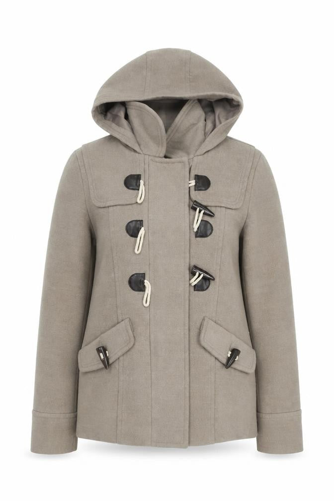 Next Women's Beige Duffle Coat Size 10 Casual