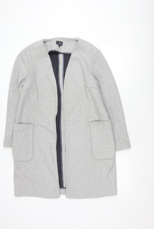 Marks and Spencer Women's Grey Mid-Length Coat M